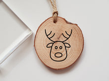 Reindeer Christmas Rubber Stamp