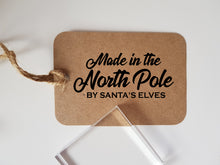 Made in the North Pole by Santa's Elves Rubber Stamp