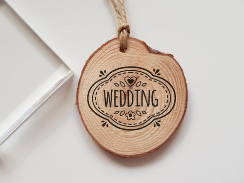 Wedding Rubber Stamp